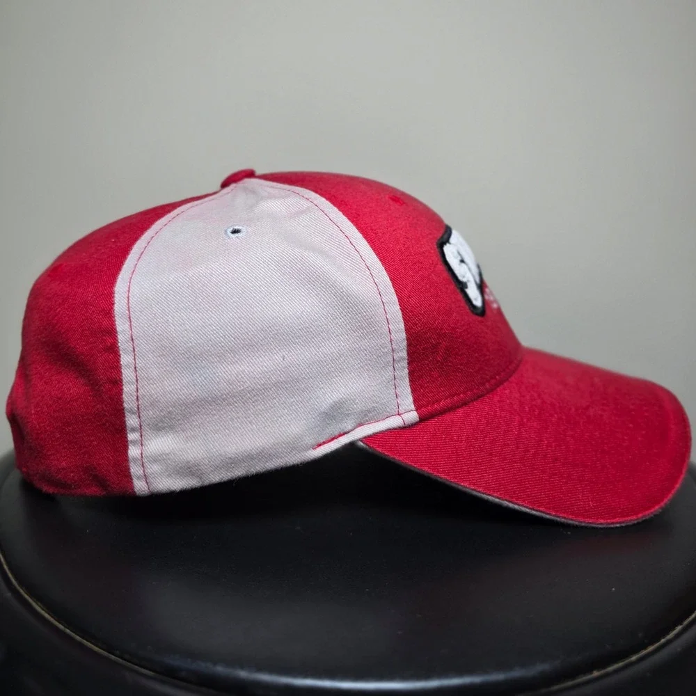 Y2K Starter Silhouette Two-Tone Split Dome Vintage Sport Strapback Hat